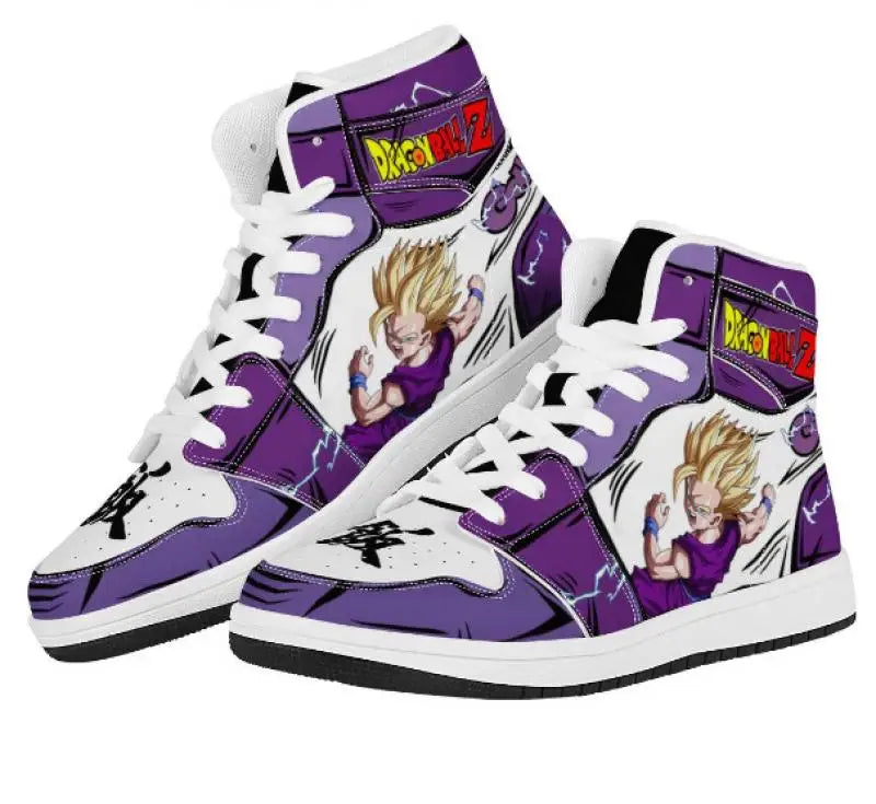 Dragon Ball Z Super Anime Sneakers - Casual & Basketball Shoes with Cartoon Printing - Comfortable Flat Design - Perfect Birthday Gift