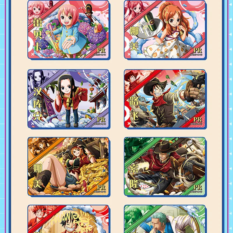 One Piece TCG: Grand Line Warriors Box - Exclusive Game Cards, Including Rare Holographics