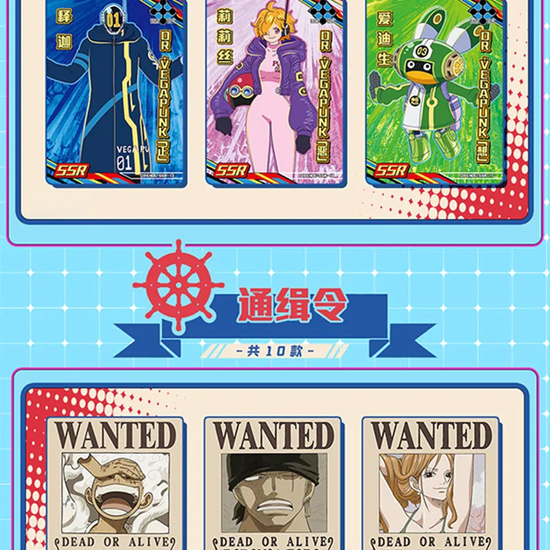 One Piece TCG: Grand Line Warriors Box - Exclusive Game Cards, Including Rare Holographics