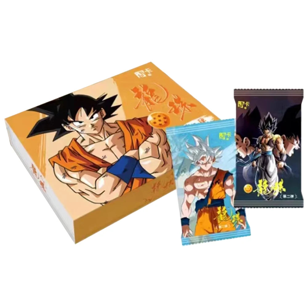 Exclusive Dragon Ball Collector's Edition - Son Goku Flash Cards | Rare, Limited Anime Character Set | Perfect Gift for Fans & Children