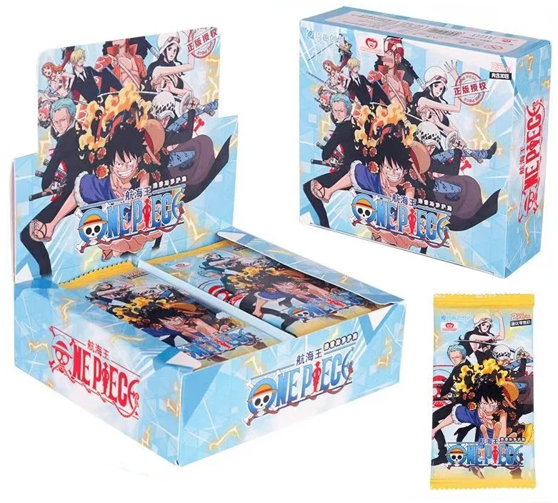 One Piece TCG: Grand Line Warriors Box - Exclusive Game Cards, Including Rare Holographics