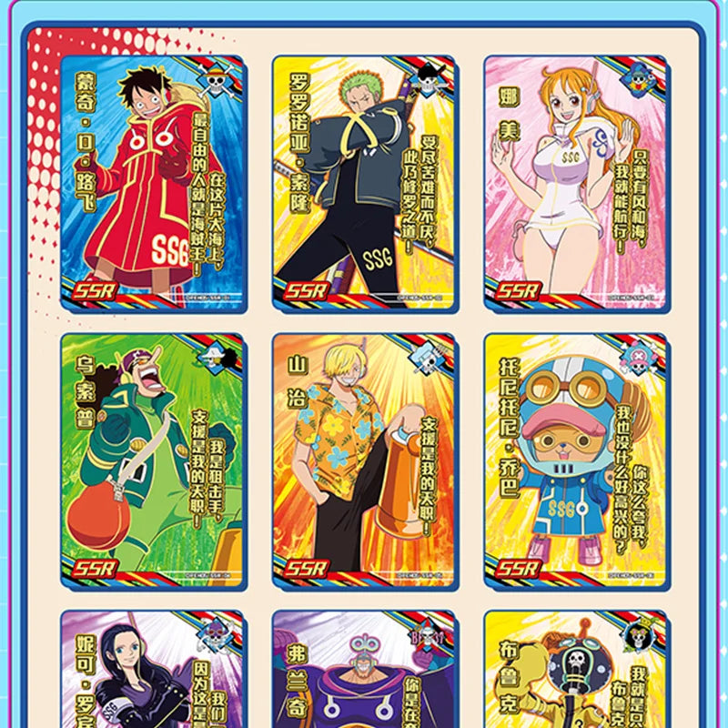 One Piece TCG: Grand Line Warriors Box - Exclusive Game Cards, Including Rare Holographics