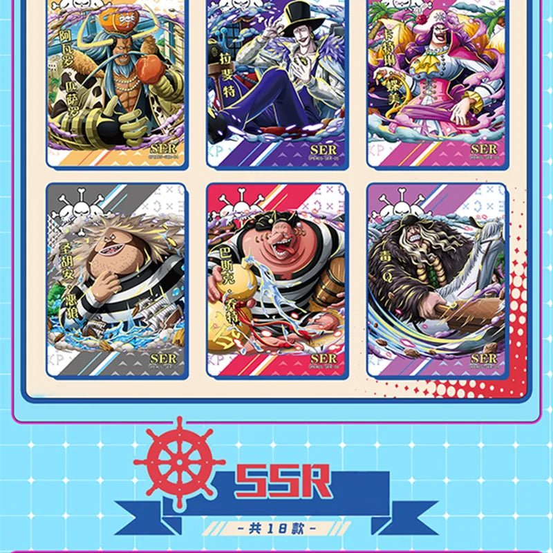 One Piece TCG: Grand Line Warriors Box - Exclusive Game Cards, Including Rare Holographics