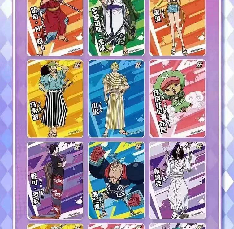 One Piece TCG: Grand Line Warriors Box - Exclusive Game Cards, Including Rare Holographics