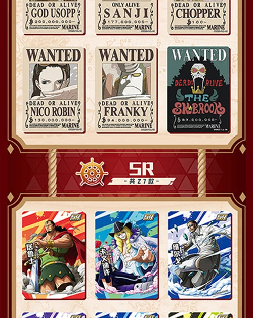 One Piece TCG: Grand Line Warriors Box - Exclusive Game Cards, Including Rare Holographics