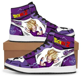 Dragon Ball Z Super Anime Sneakers - Casual & Basketball Shoes with Cartoon Printing - Comfortable Flat Design - Perfect Birthday Gift