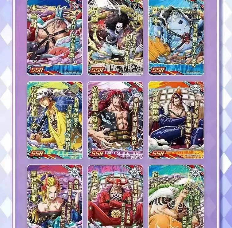 One Piece TCG: Grand Line Warriors Box - Exclusive Game Cards, Including Rare Holographics