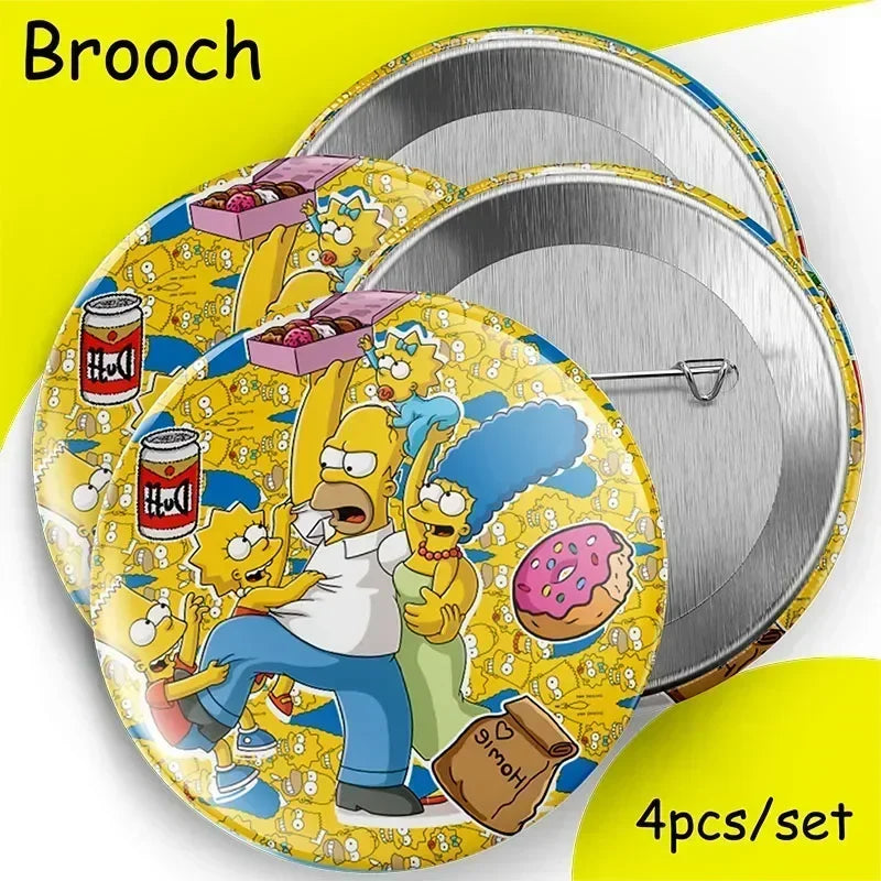 Disney The Simpsons Party Supplies Set - Kids' Birthday & Baby Shower Decorations - Includes Cups, Plates, Napkins - Perfect for Boys & Girls