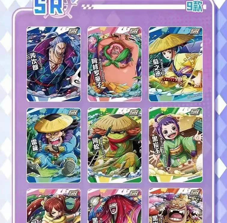 One Piece TCG: Grand Line Warriors Box - Exclusive Game Cards, Including Rare Holographics