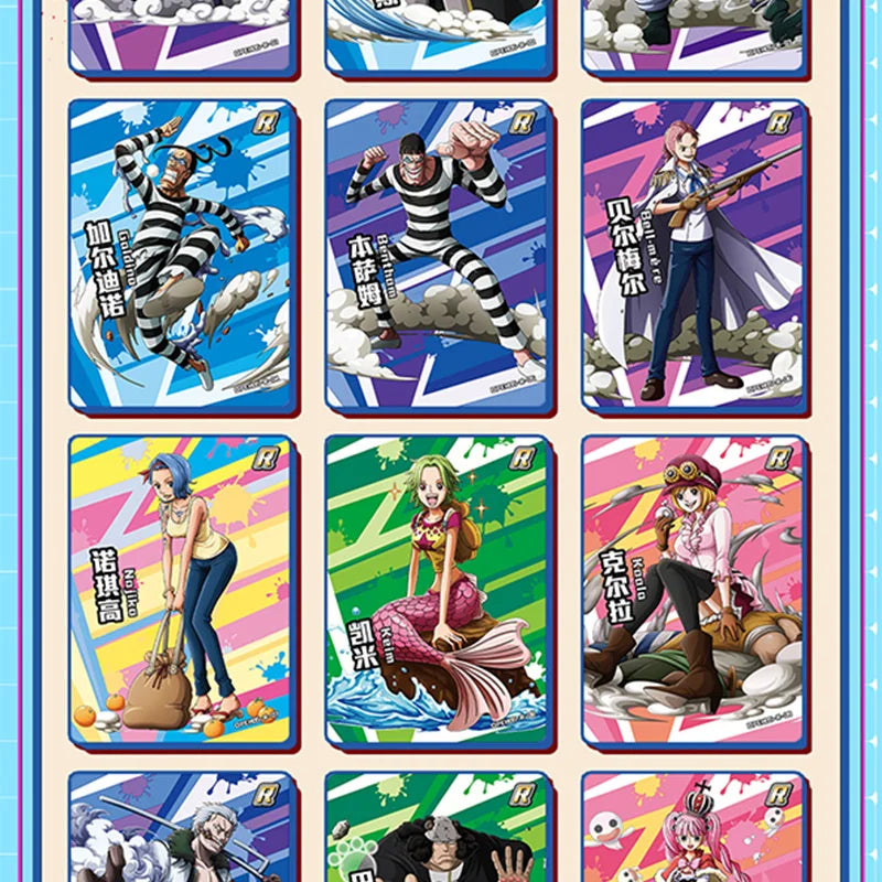 One Piece TCG: Grand Line Warriors Box - Exclusive Game Cards, Including Rare Holographics