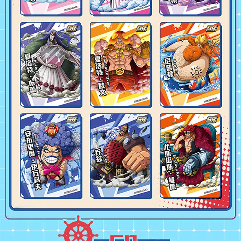 One Piece TCG: Grand Line Warriors Box - Exclusive Game Cards, Including Rare Holographics