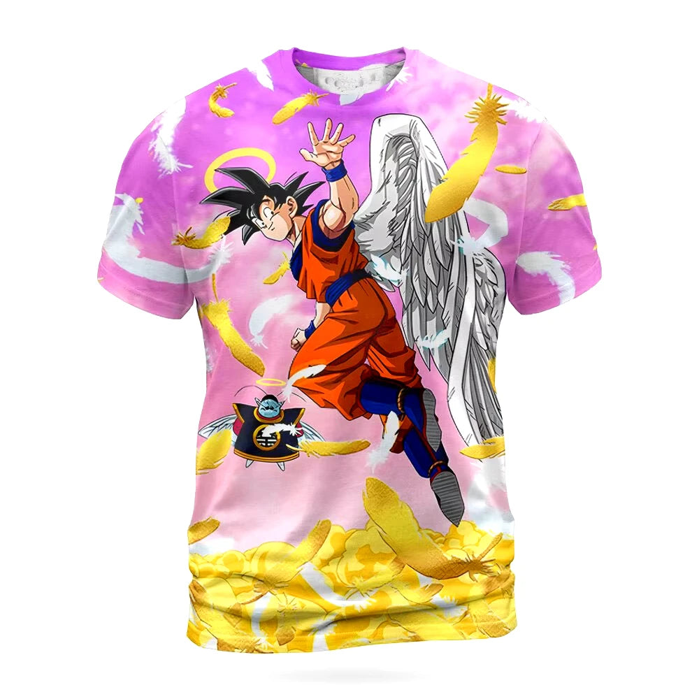 Dragon Ball Z T-Shirt - Summer Anime 3D Printed Unisex Tops