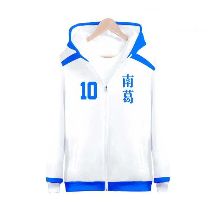 Captain Tsubasa Ozora 3D Printed Hoodie - Unisex Oversized Sweatshirt with Zipper - Men’s & Women’s Tracksuit - Anime Fan Clothing