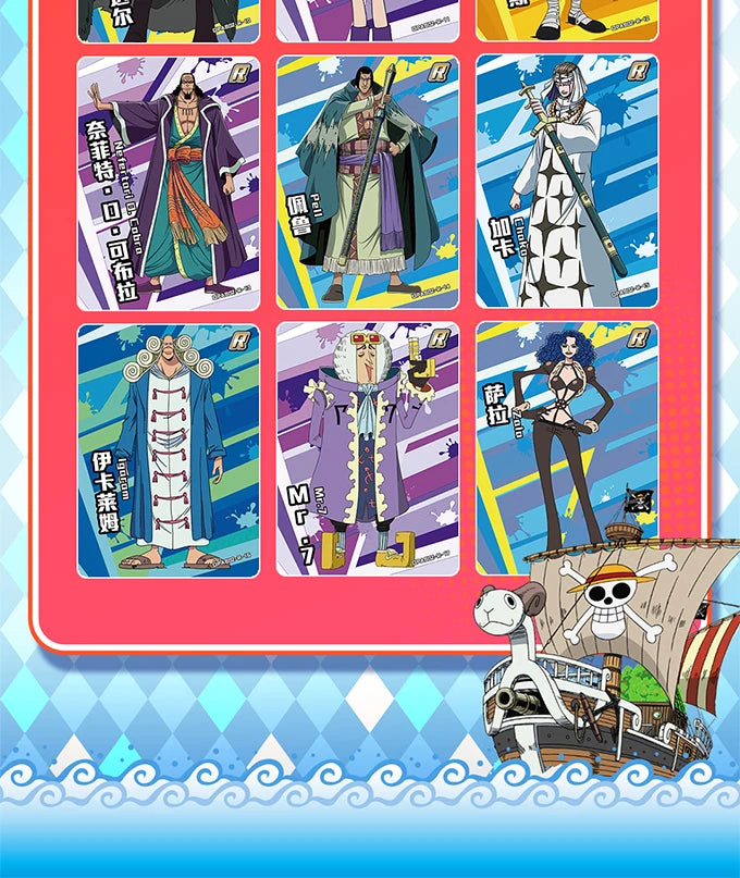 One Piece TCG: Grand Line Warriors Box - Exclusive Game Cards, Including Rare Holographics