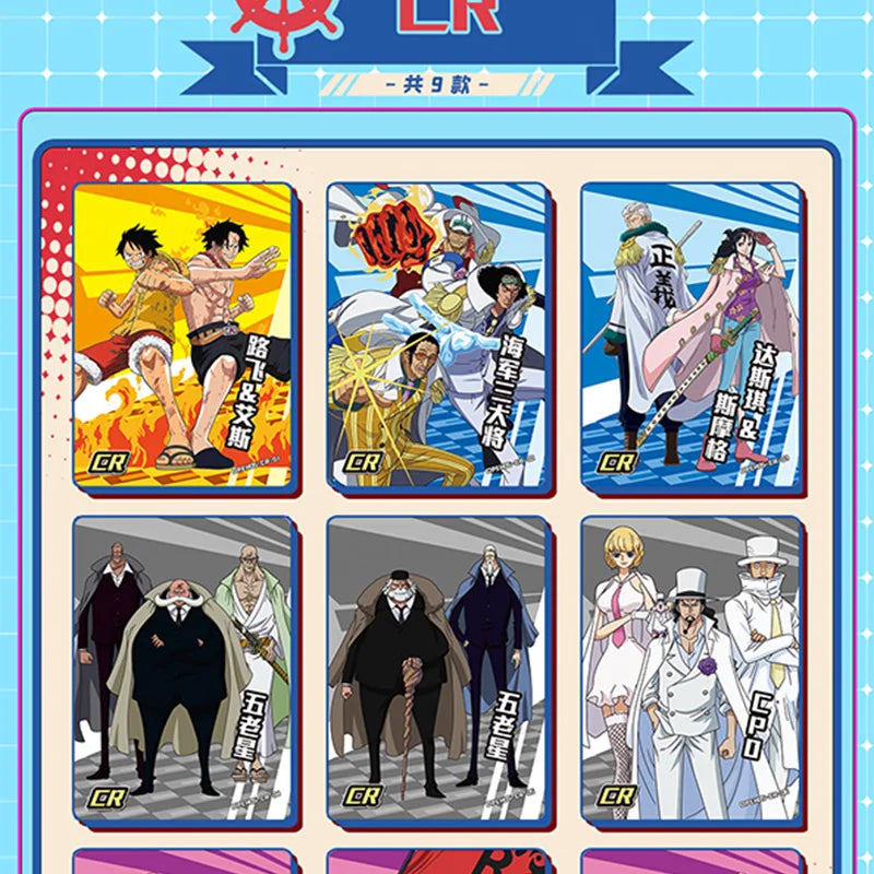 One Piece TCG: Grand Line Warriors Box - Exclusive Game Cards, Including Rare Holographics