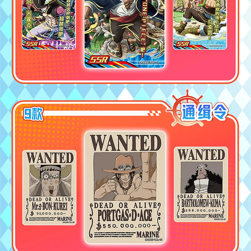 One Piece TCG: Grand Line Warriors Box - Exclusive Game Cards, Including Rare Holographics