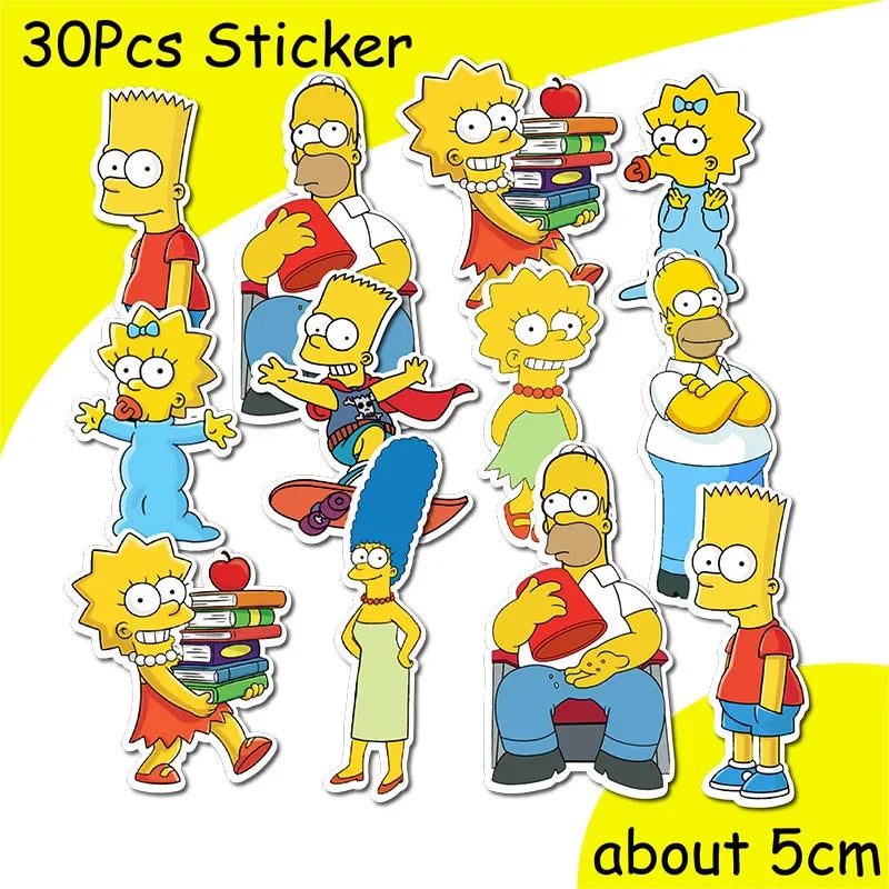 Disney The Simpsons Party Supplies Set - Kids' Birthday & Baby Shower Decorations - Includes Cups, Plates, Napkins - Perfect for Boys & Girls