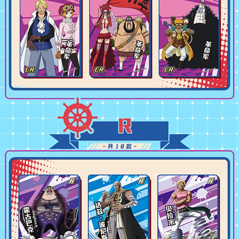 One Piece TCG: Grand Line Warriors Box - Exclusive Game Cards, Including Rare Holographics