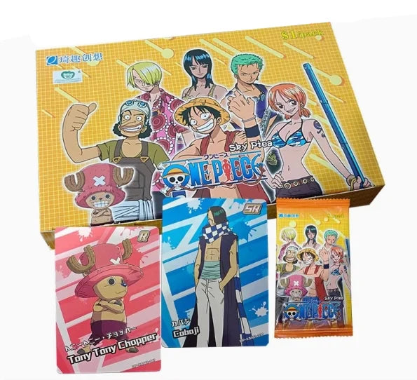 One Piece TCG: Grand Line Warriors Box - Exclusive Game Cards, Including Rare Holographics