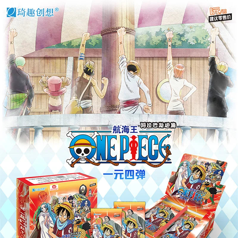 One Piece TCG: Grand Line Warriors Box - Exclusive Game Cards, Including Rare Holographics