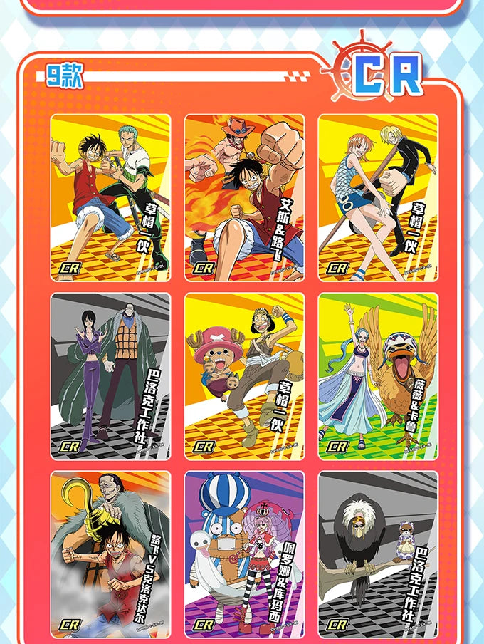 One Piece TCG: Grand Line Warriors Box - Exclusive Game Cards, Including Rare Holographics