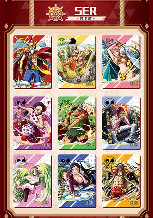 One Piece TCG: Grand Line Warriors Box - Exclusive Game Cards, Including Rare Holographics