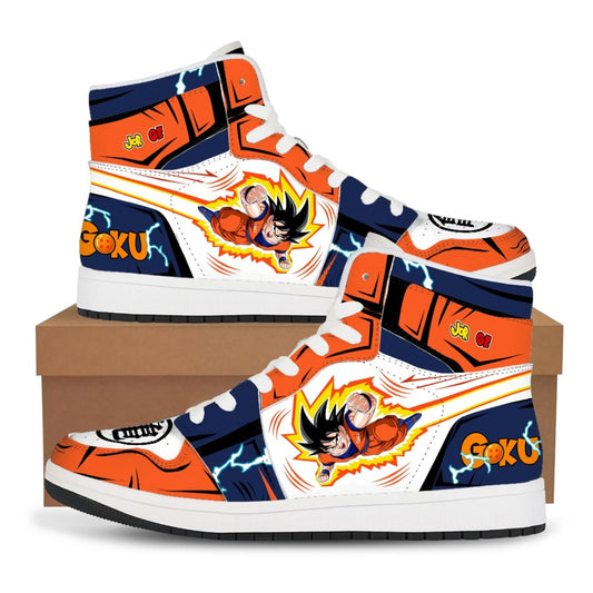 Dragon Ball Z Super Anime Sneakers - Casual & Basketball Shoes with Cartoon Printing - Comfortable Flat Design - Perfect Birthday Gift