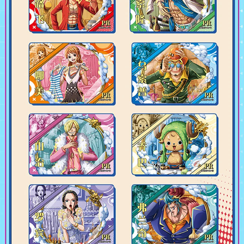 One Piece TCG: Grand Line Warriors Box - Exclusive Game Cards, Including Rare Holographics